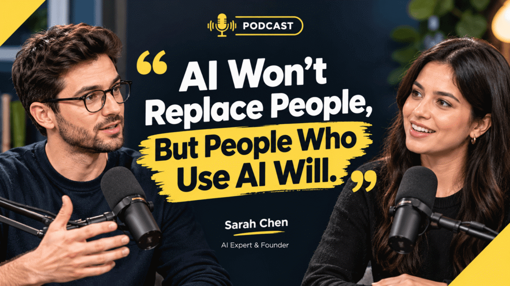 Quote-Based Thumbnails for Podcasts and Interviews